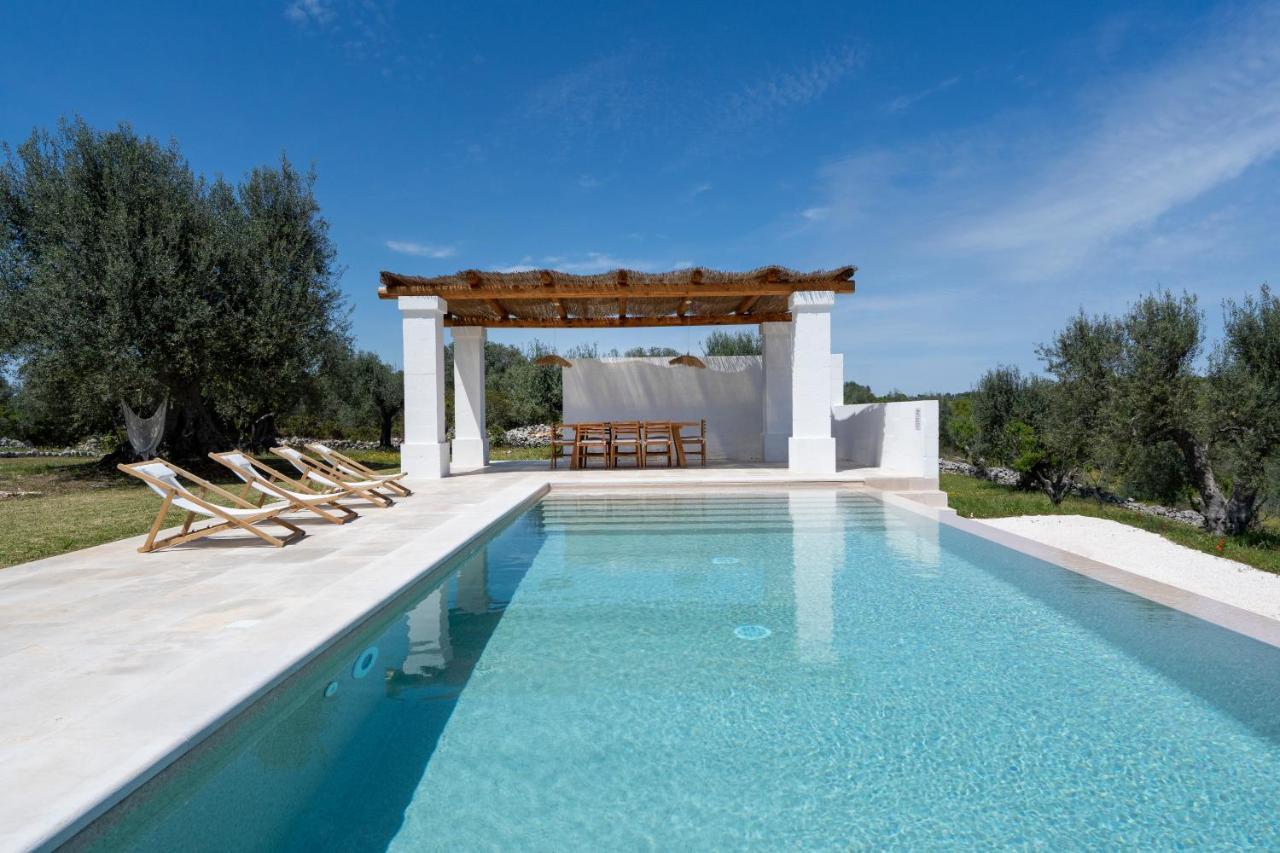 Trulli Cicerali , Trulli Design Con Piscina Panoramica Villa Ostuni Ngoại thất bức ảnh